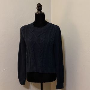 Banana Republic cable knit sweater XS